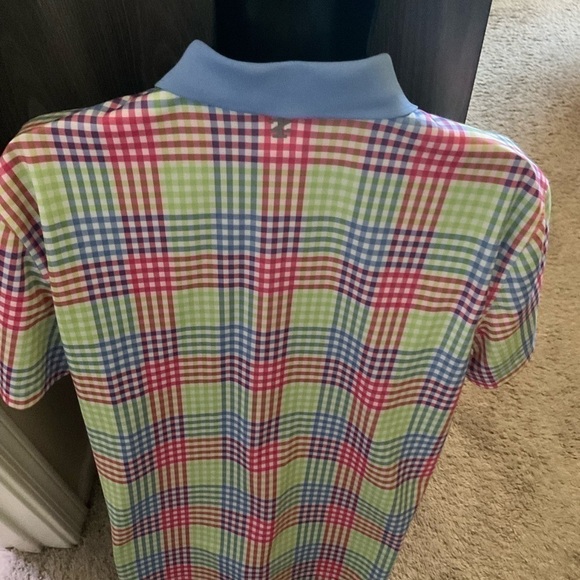 Men’s used IZOD multicolor size XL golf premium polo shirt short sleeve - Picture 3 of 4